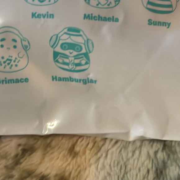 Hamburglar McDonald’s squishmallow toy brand new in bag - Picture 4 of 4